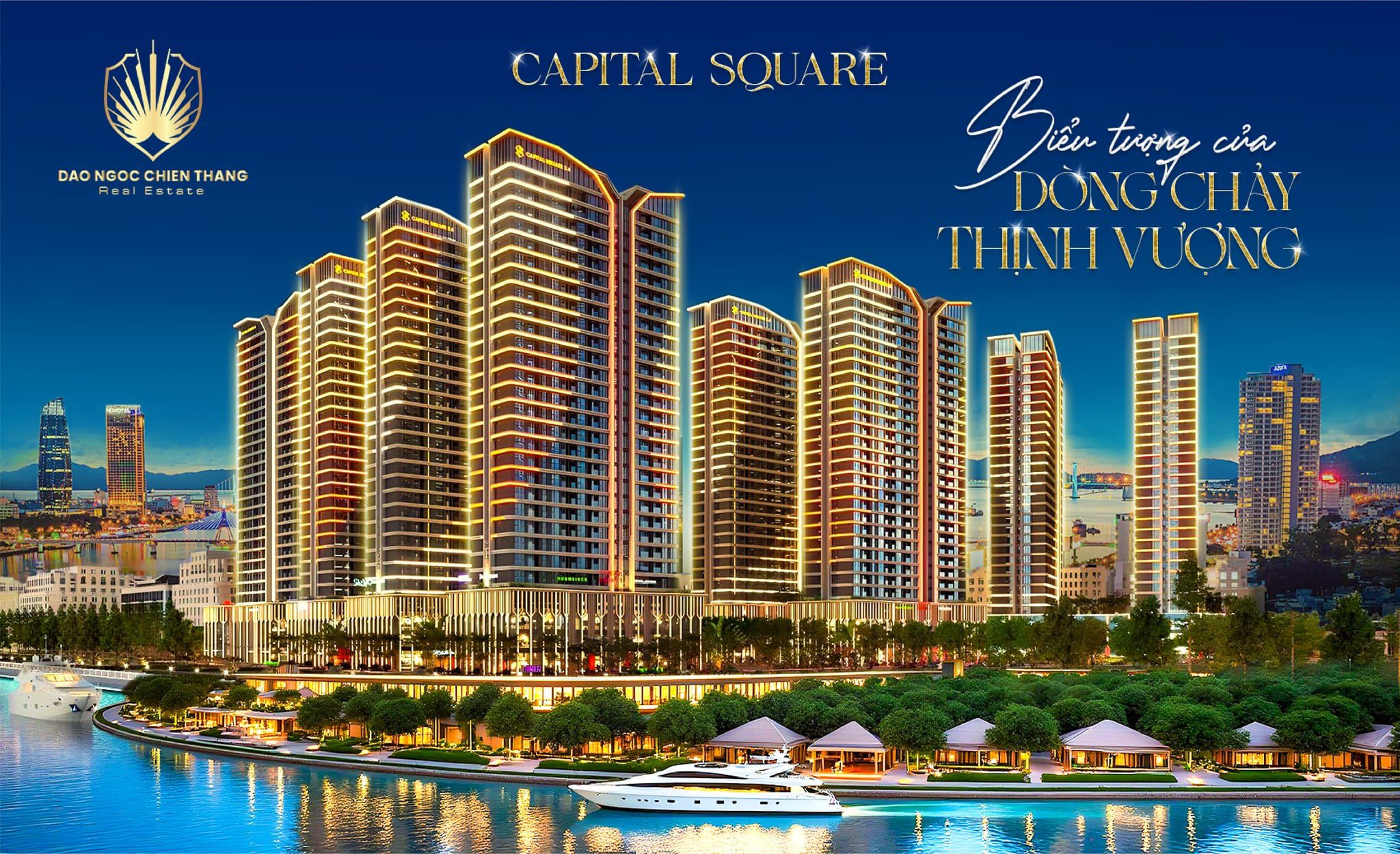 Đảo Ngọc Chiến Real Estate - Đại lý phân phối chính thức dự án Capital Square