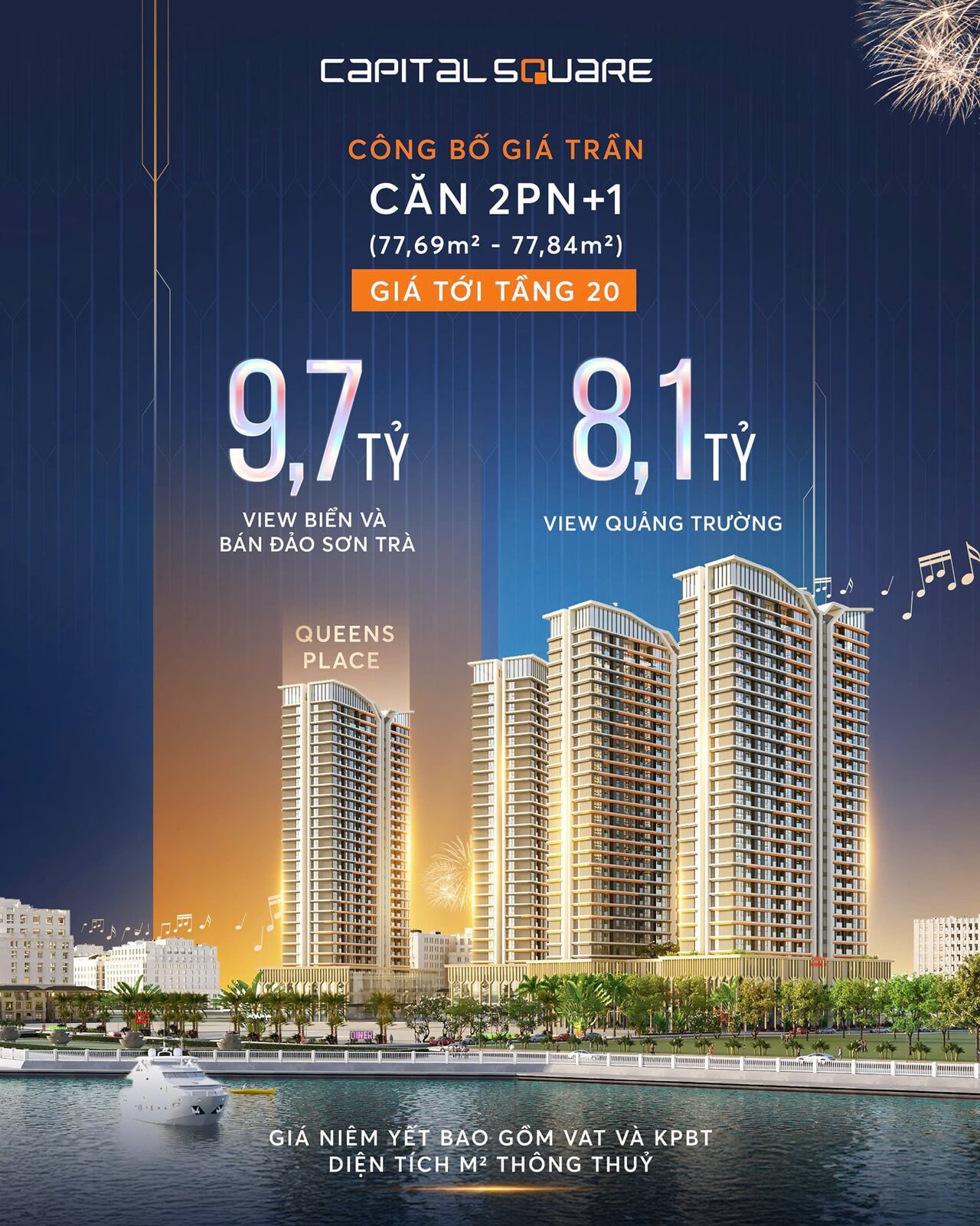 Mở Bán Capital Square Đà Nẵng – Căn Hộ Ven Sông Hàn Giá Tốt