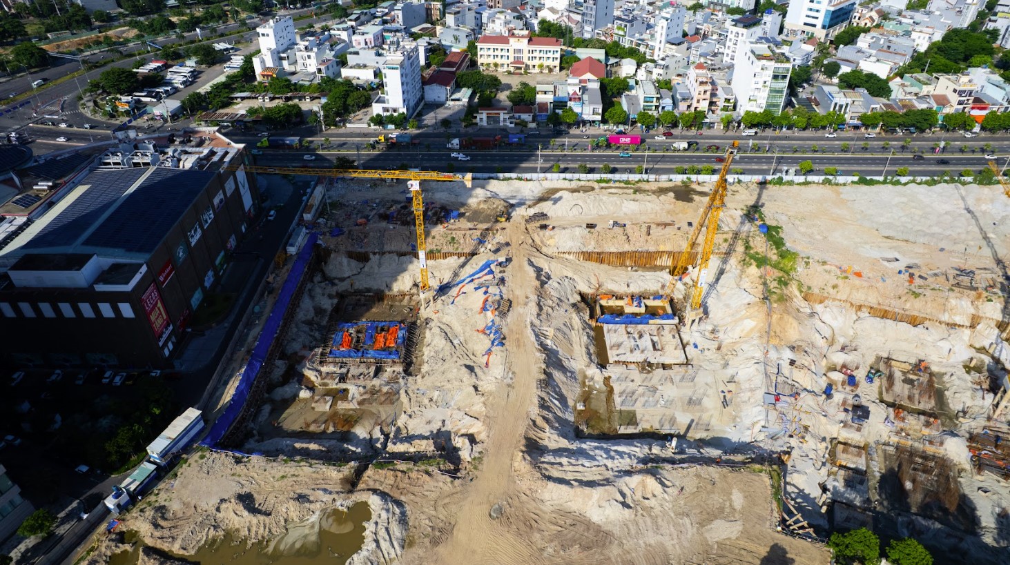 Cập nhật ép cọc móng Capital Square – timeline mới