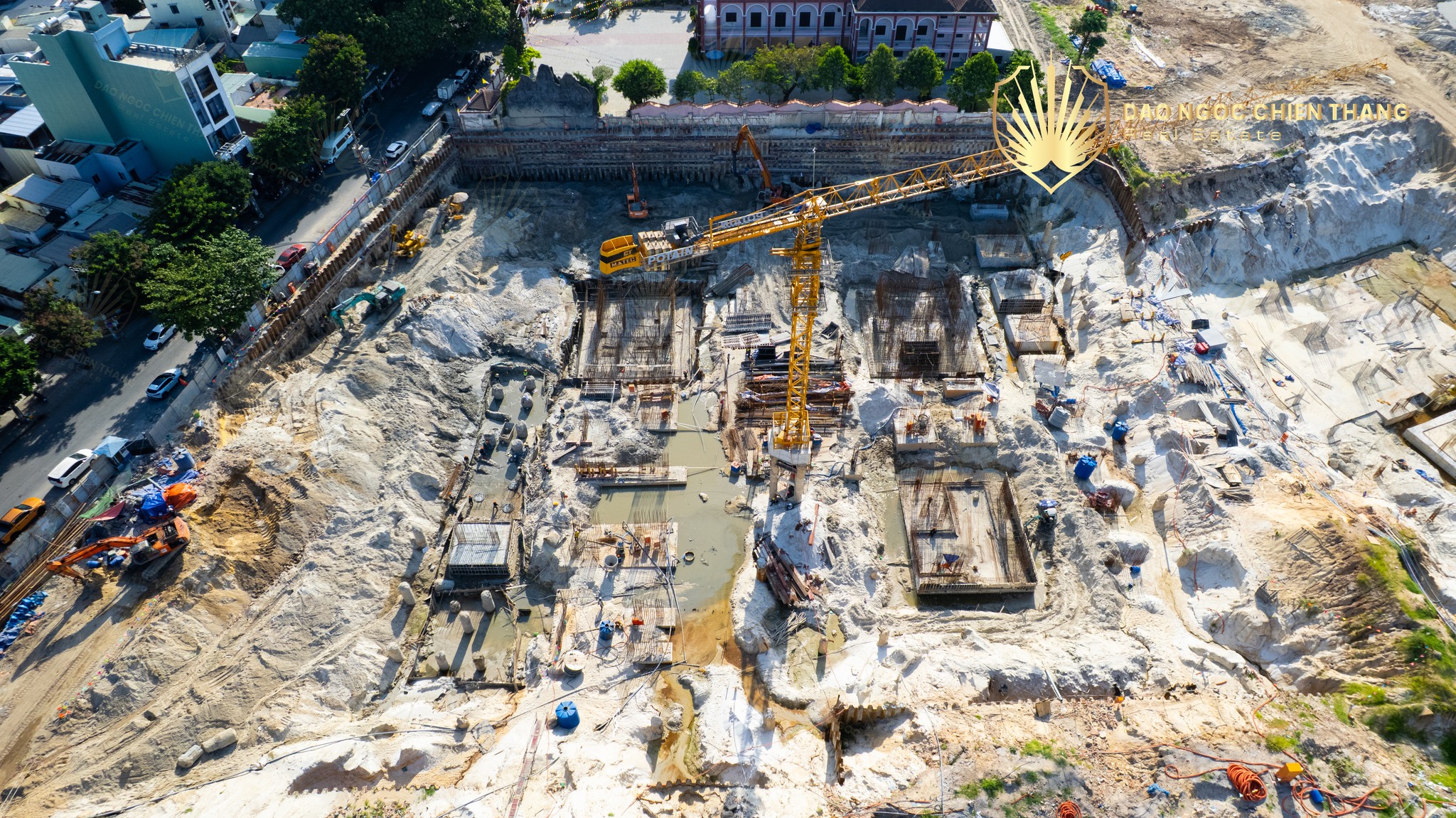Tiến độ xây dựng Capitalsquare Đà Nẵng Tháng 11
