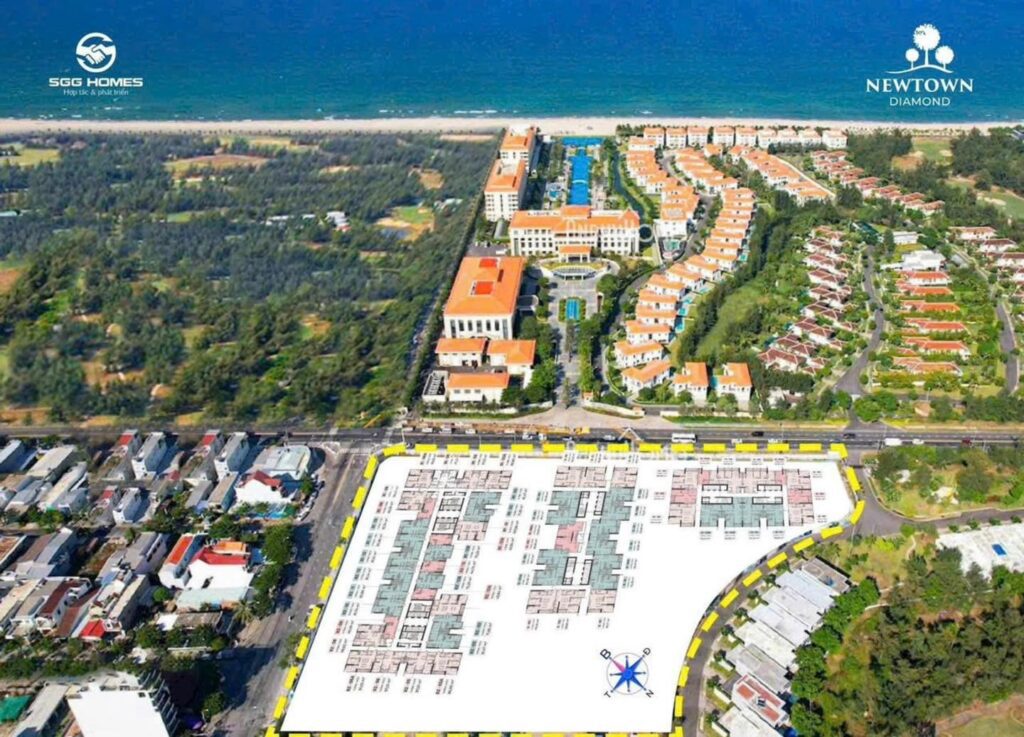 Giá căn hộ Newtown Diamond 2PN 3